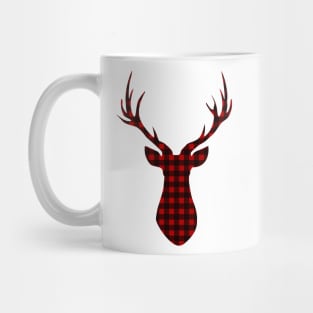 Red Reindeer Mug